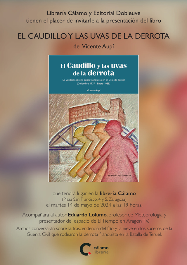 Vicente Aupí presenta 'El Caudillo y las uvas de la derrota'